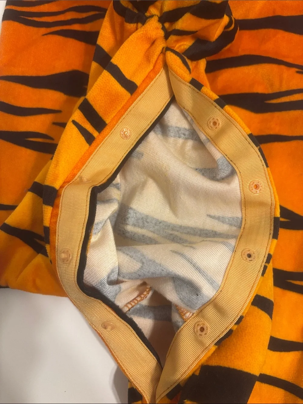 Baby Tigger One-Piece Costume with Paw Grip - 6-12 M